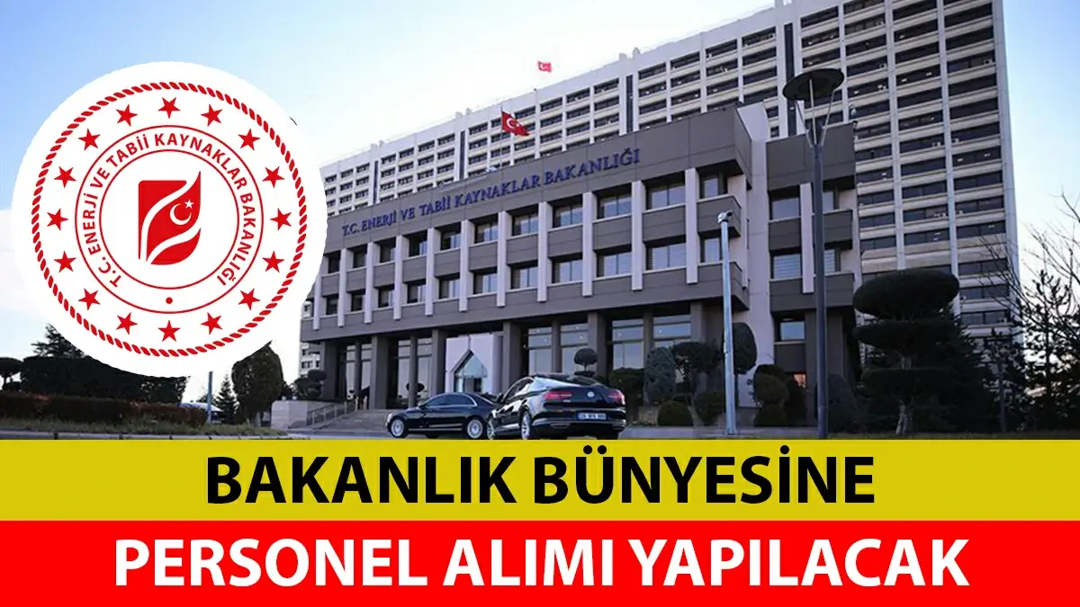enerji bakanlıgı personel alımı